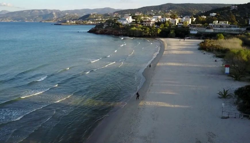 Almyros Beach: A Haven of Serenity and Legends image