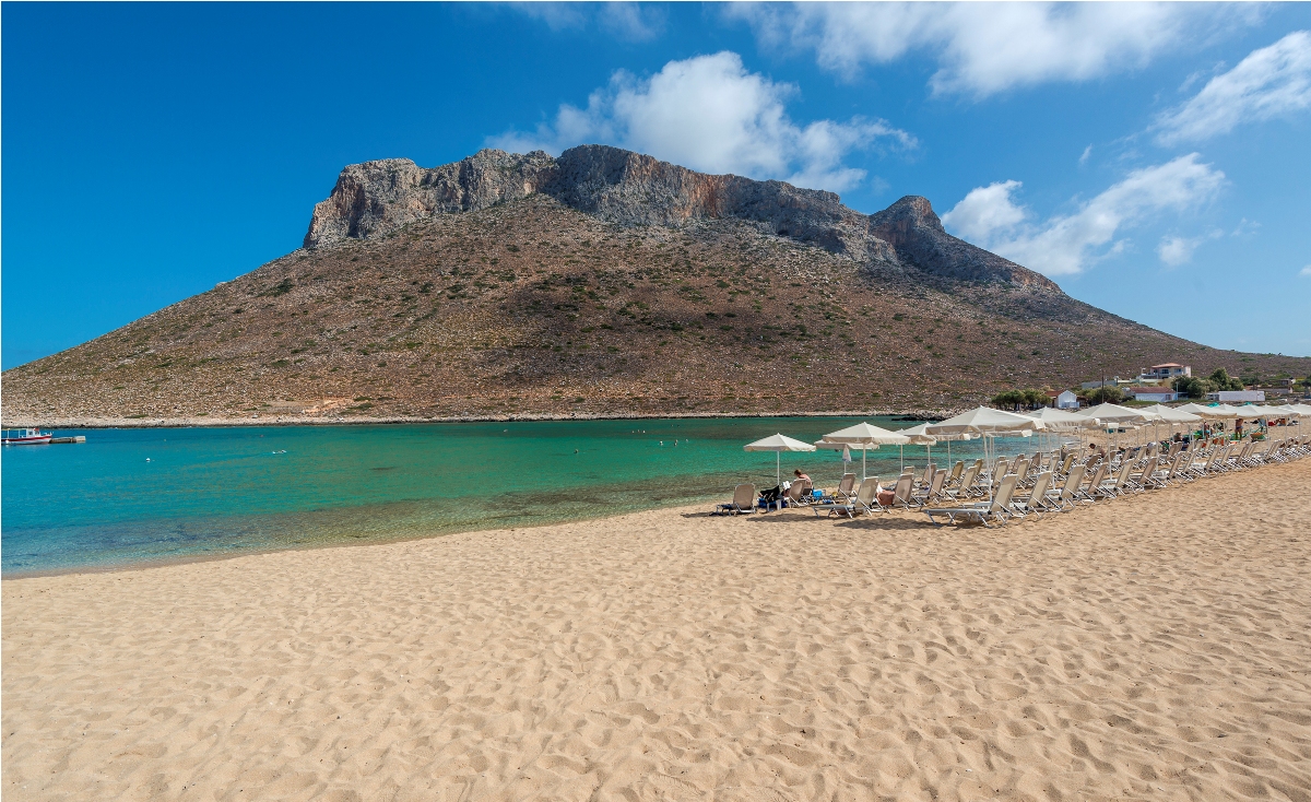 Stavros Beach : Discovering the Beauty of a Coastal Gem in Crete image